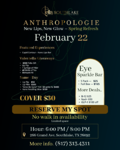 Read more about the article Anthropologie x Tella Southlake: New Lips, New Glow – Spring Refresh